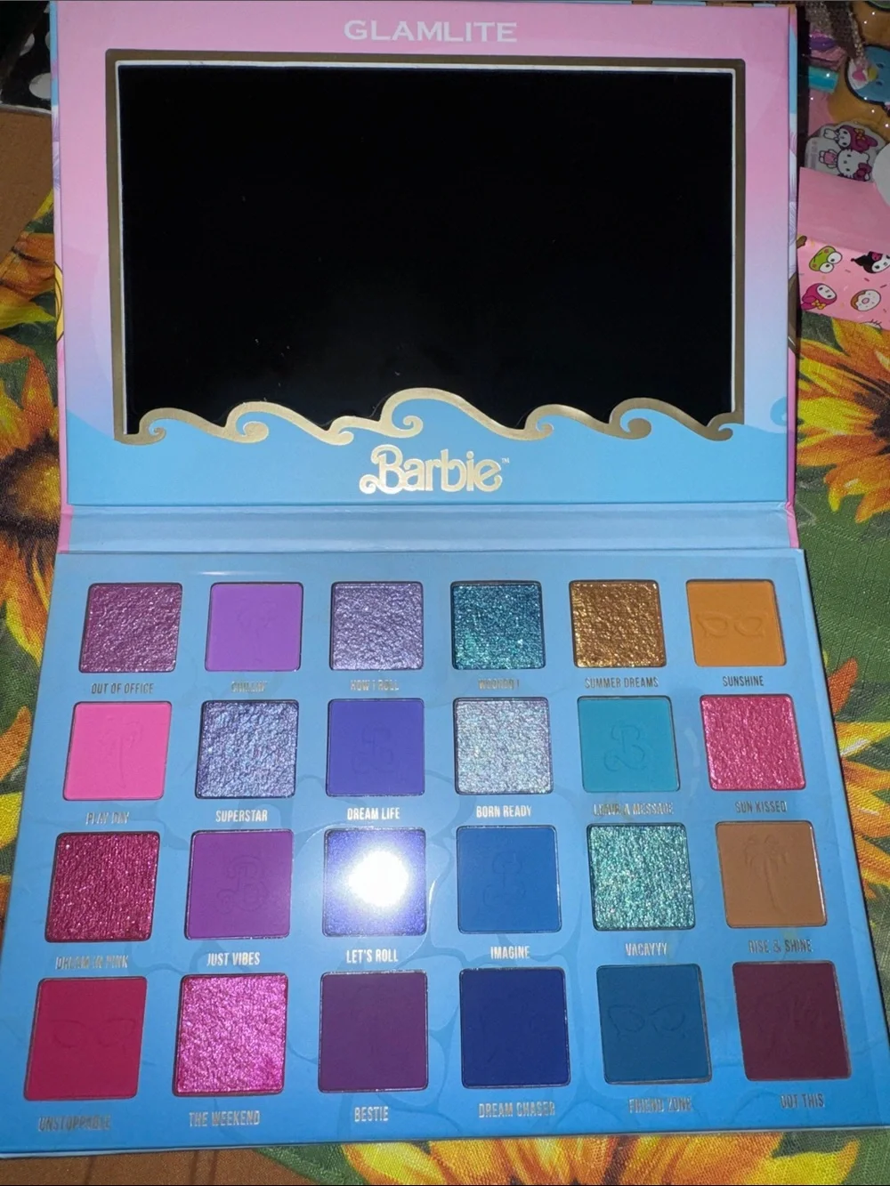 New Barbie Dream Summer Palette 24 Color Eyeshadow Limited Edition Iconic Glam